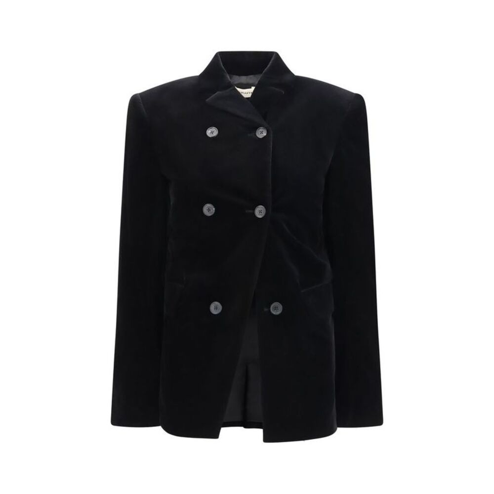 Khaite Black Cotton Women's Jacket